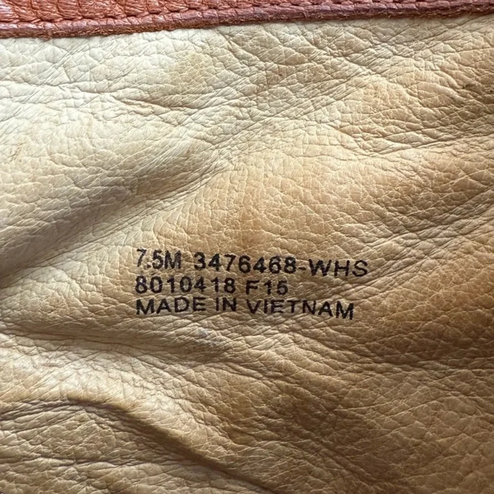 Frye Brown Leather Stella Ankle Boots Size 7.5 - Picture 8 of 10